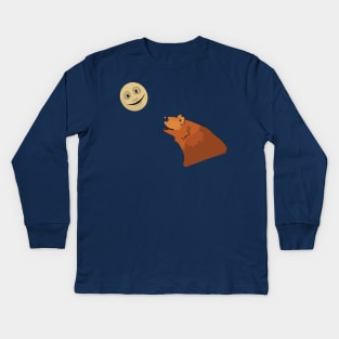 The bear in the big blue house Kids Long Sleeve T-Shirt